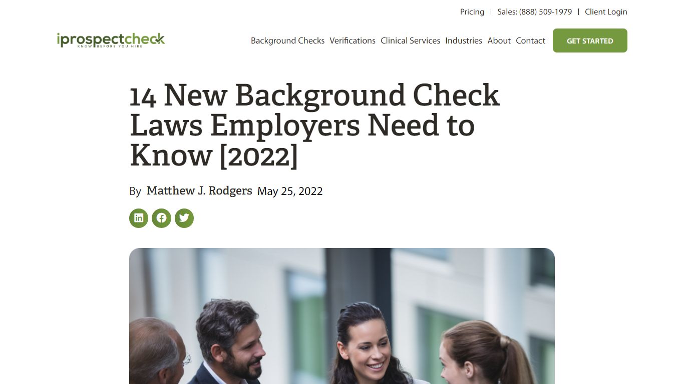 14 New Background Check Laws Employers Need to Know [2022] - iprospectcheck